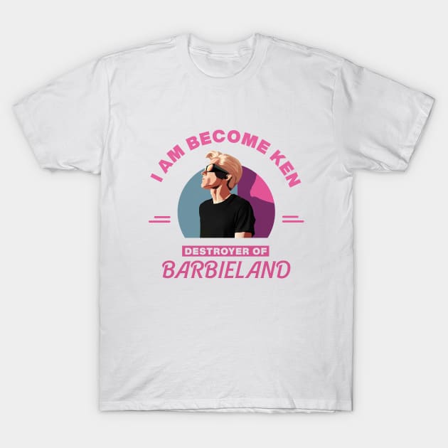 I am become Ken | Barbenheimer T-Shirt by Retro Travel Design